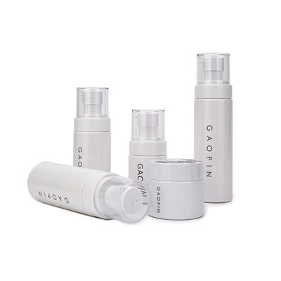 qualidade  Recycled Empty Skincare Bottles 50ml 80ml Lotion Pump Plastic Bottle fábrica