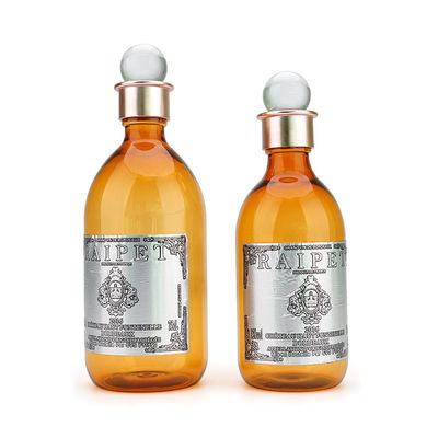 qualidade  380ml 500ml Body Wash Pump Bottle Plastic PET Shampoo Empty Bottles fábrica