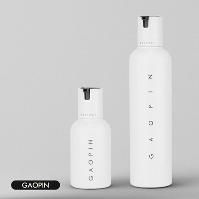 cuidados com a pele vazios da garrafa da bomba da loção de 60ml 125ml 150ml customizáveis