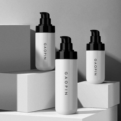 os cosméticos de empacotamento ajustados do skincare luxuoso de 50ml 80ml 100ml 120ml desnatam recipientes do frasco