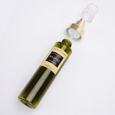 Frasco plástico cosmético 50g 100ml 120ml 150ml 200ml do creme das garrafas do verde de PETG