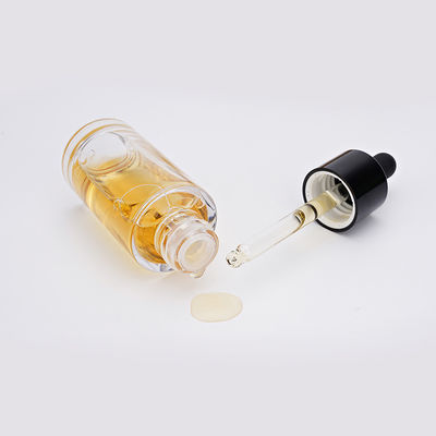 O conta-gotas plástico do óleo essencial engarrafa o empacotamento cosmético de 30ml Skincare