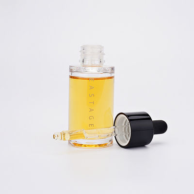 O conta-gotas plástico do óleo essencial engarrafa o empacotamento cosmético de 30ml Skincare