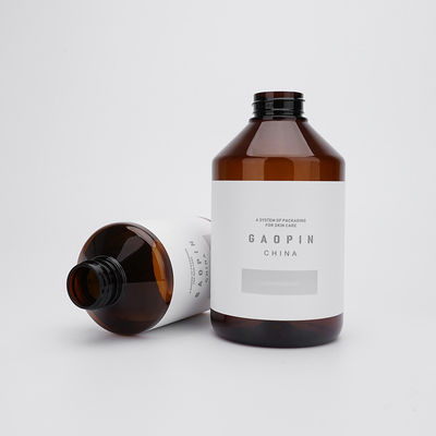 garrafas vazias da bomba do ANIMAL DE ESTIMAÇÃO de 500ml 300ml para garrafas plásticas do champô das garrafas do condicionador