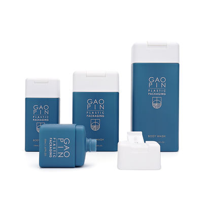 Garrafas do HDPE do GV 100ml Flip Top Plastic para o condicionador de cabelo