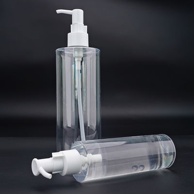 O plástico vazio transparente do óleo de cabelo engarrafa certificações de 200ml 400ml QS