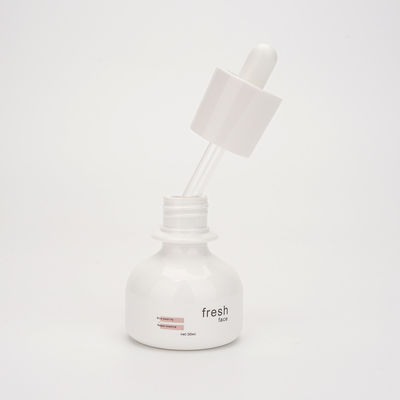 O conta-gotas 50ml plástico vazio engarrafa a cor de pouco peso de empacotamento personalizada