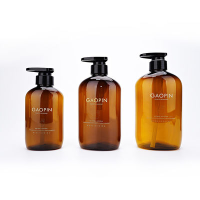 Garrafas plásticas do champô de Amber Shampoo And Conditioner Bottles dos fabricantes