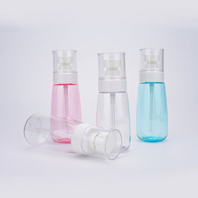 garrafas plásticas cosméticas do pulverizador de 80ml 100ml para hidratar do tonalizador da cara