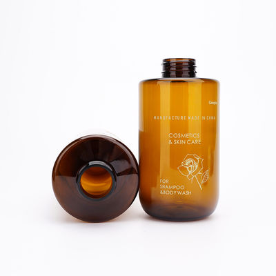Amber Plastic Shampoo And Conditioner engarrafa 300ml 400ml 500ml 600ml