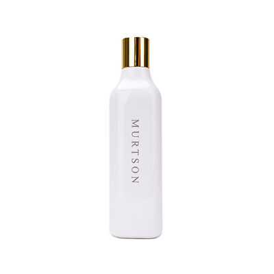 garrafa do champô do cabelo de 200ml 300ml, garrafa superior do tampão do disco branco