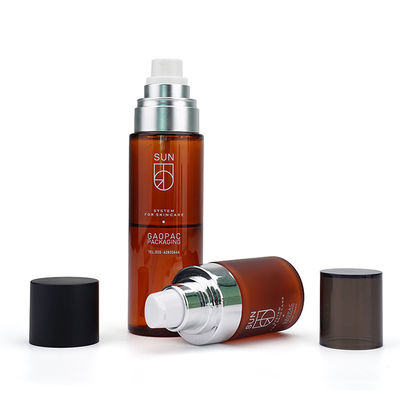 Álcool Amber Fine Mist Spray Bottle desinfetante 50ml 80ml 100ml