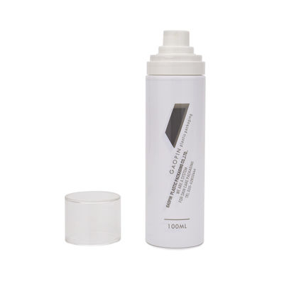 O pulverizador plástico recarregável do curso engarrafa branco para tonificar o Sanitizer da água