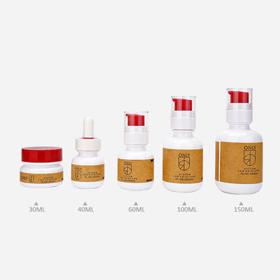 Garrafa redonda da loção de 150ml 250ml que empacota a amostra do frasco do creme de PETG 60ml 100ml livremente