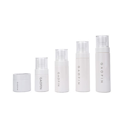 Grupo plástico personalizado do creme dos cuidados com a pele da garrafa 30ml 50ml 80ml 100ml da loção