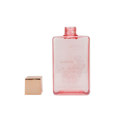 O recipiente liso do champô do retângulo engarrafa 280ml 150ml 110ml