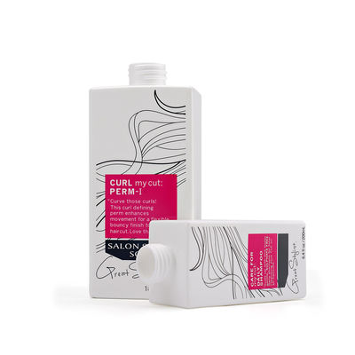 O champô plástico do quadrado do HDPE engarrafa 757ml para o gel do chuveiro