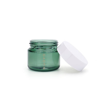 Garrafas plásticas brancas da bomba da loção, garrafas cosméticas do conta-gotas de 30ml 50ml