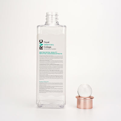 Garrafas plásticas personalizadas do ANIMAL DE ESTIMAÇÃO 500ml vazio com tampões de parafuso