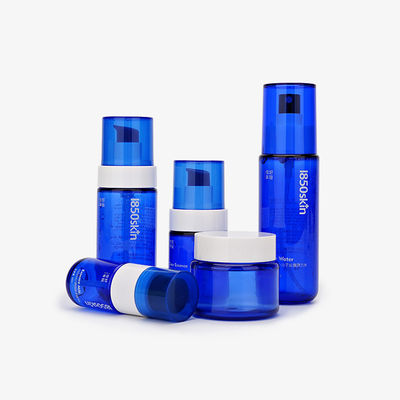 garrafa plástica da loção de 100ml 80ml 50ml ajustada para o empacotamento de Skincare