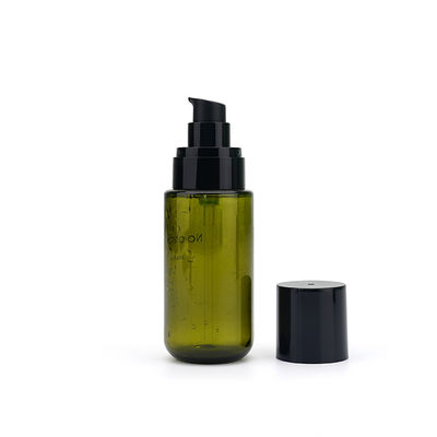 a garrafa plástica da loção de 30ml 180ml ajustou a multi finalidade do frasco de creme do tonalizador