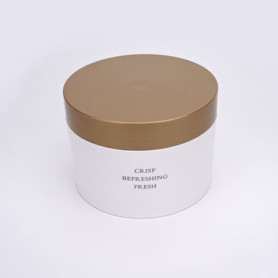 Recipientes vazios brancos 500ml do creme hidratante do ISO para a limpeza facial