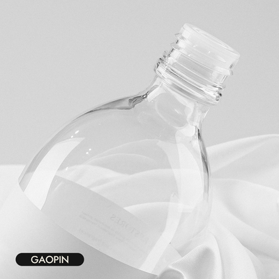 largura vazia plástica do condicionador 66.46mm da medicina da garrafa do colutório 300ml