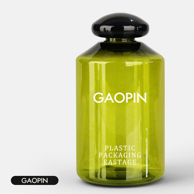 garrafa plástica do animal de estimação do verde 150ml para a certificação vazia do colutório QS