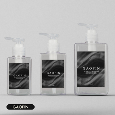 Garrafa 180ml plástica branca personalizada que empacota para cuidados com a pele pessoais