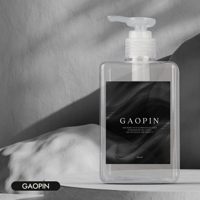 Garrafa 180ml plástica branca personalizada que empacota para cuidados com a pele pessoais